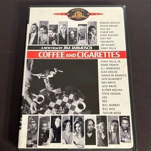 12 for $15 or 6 for $10. Coffee and Cigarettes dvd